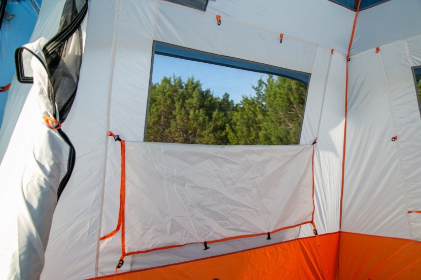 eureka copper canyon lx 4 - the button fly windows of the copper canyon.