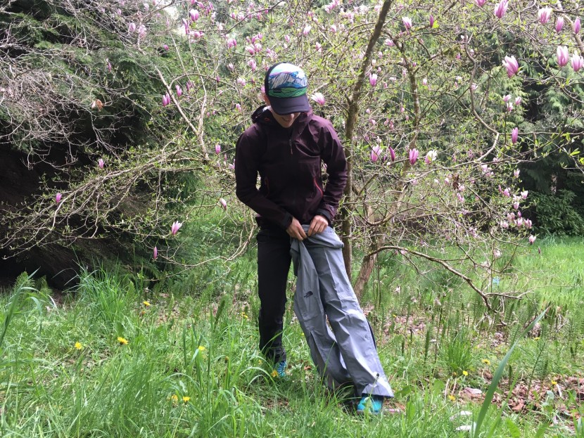 the north face venture 2 half zip for women - donning the venture rain pants in a hurry is a breeze with the half...