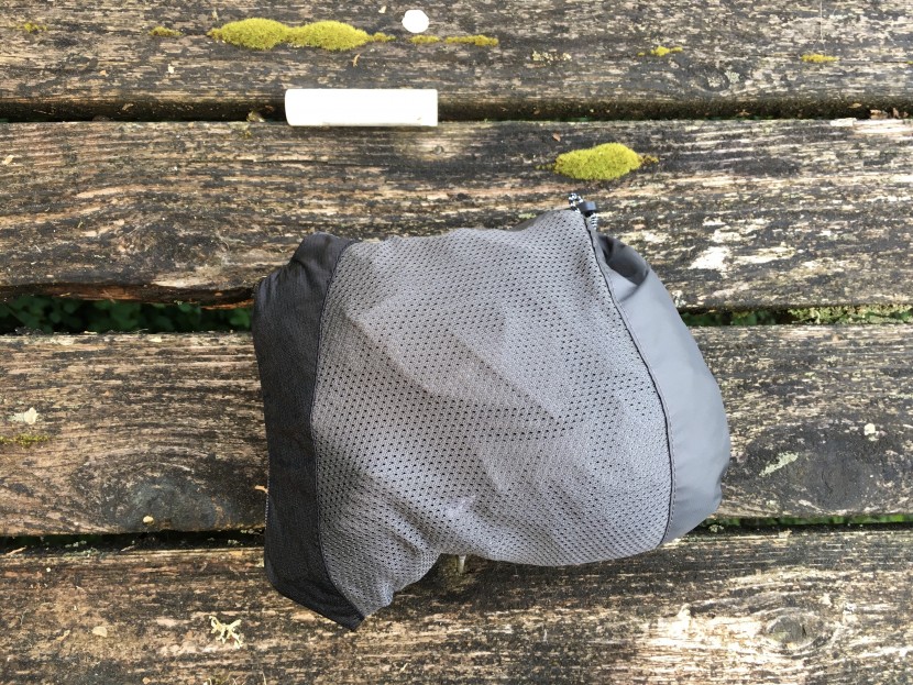 the helium pants are feather-light and compact.