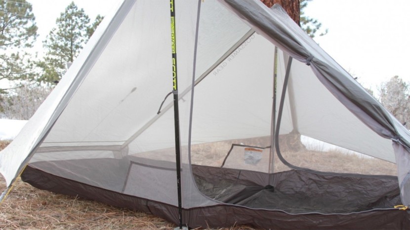 ultralight tent - this is a tarp tent with single-wall construction. it features a...
