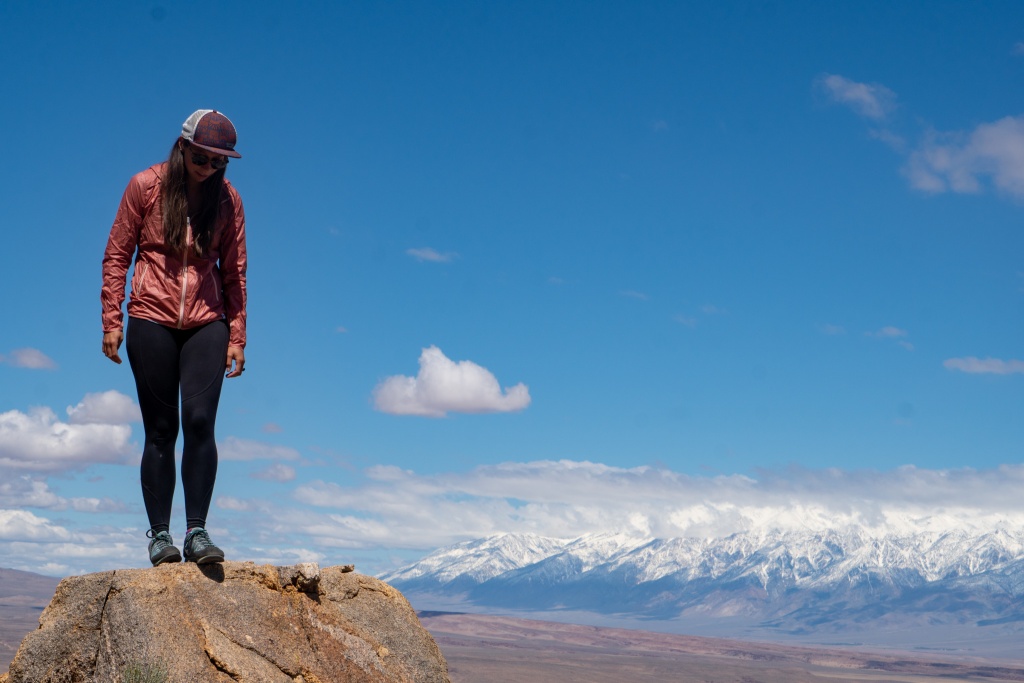 smartwool merino sport ultra light hoody for women - what better place to show off one of our favorite running jackets...
