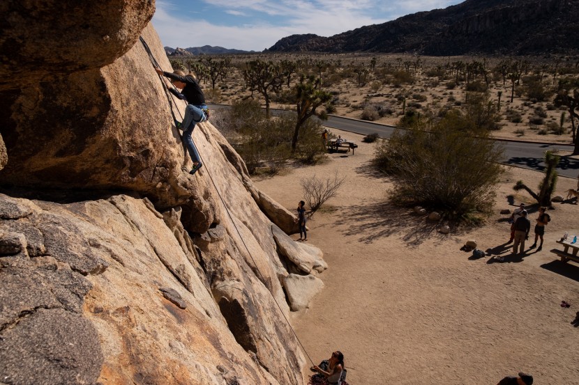 evolv venga - joshua tree is a climbing shoe testers paradise.