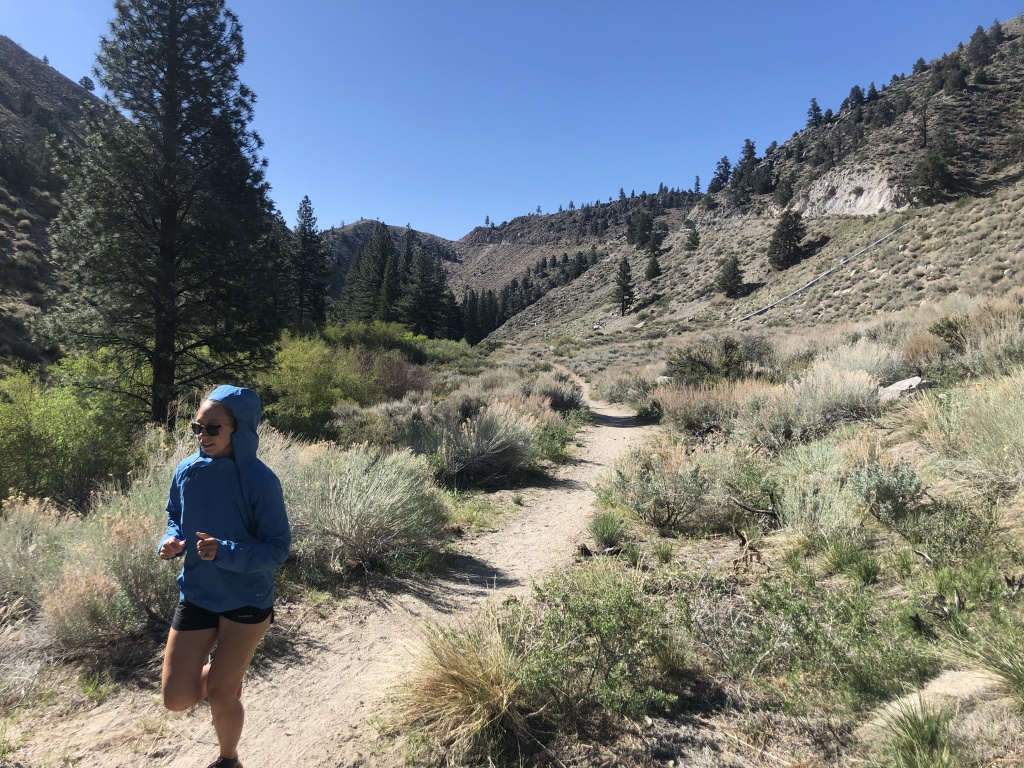 patagonia storm racer for women - it's sunny here, but don't be fooled. the storm racer can handle...