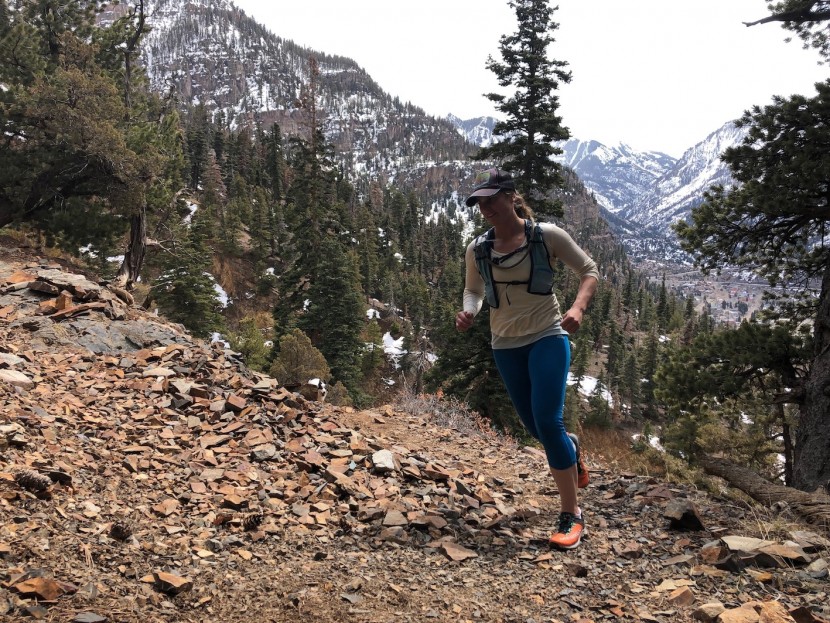 we slid these bladders into running vests to check compatibility on...