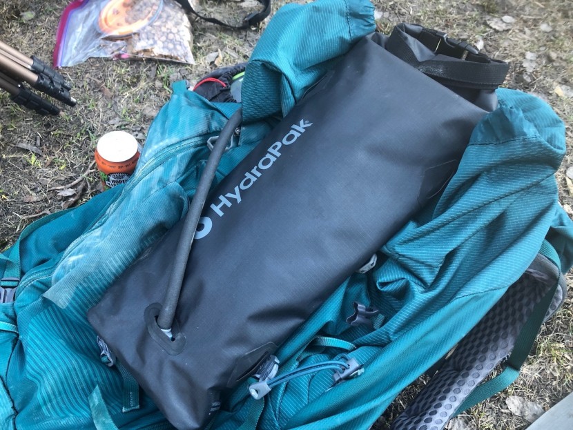 hydrapak hydrasleeve - on our backpacking missions, this usually came with, simply because...