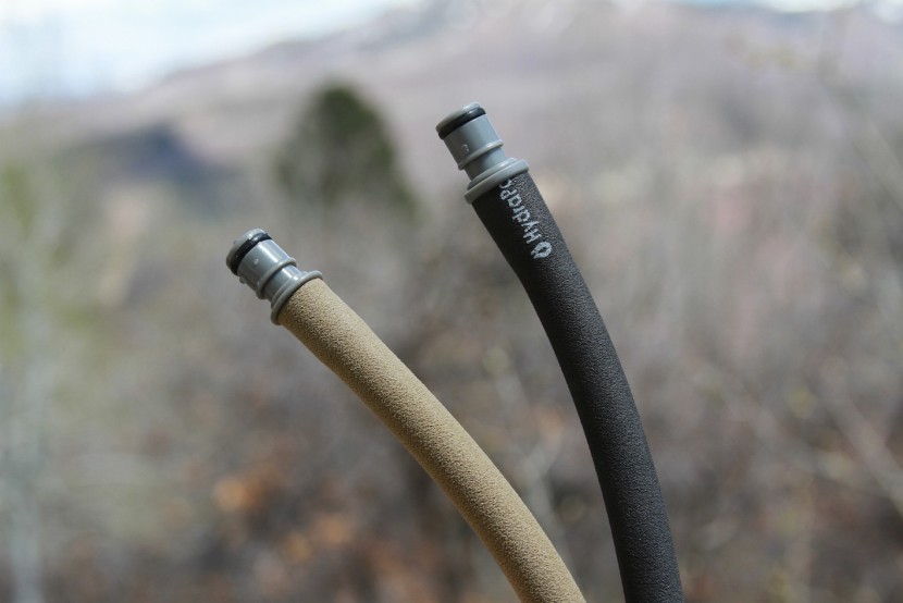 hydration bladder - insulated tubes will aid in slowing the freezing of water in tubes...