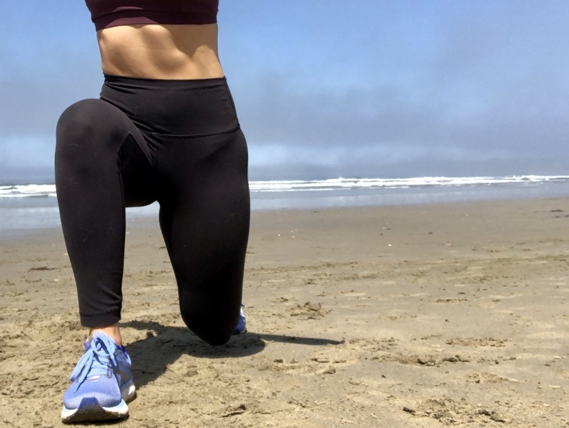 brooks glycerin 18 for women - lunge break. breezy kicks like the glycerin make for the best beach...