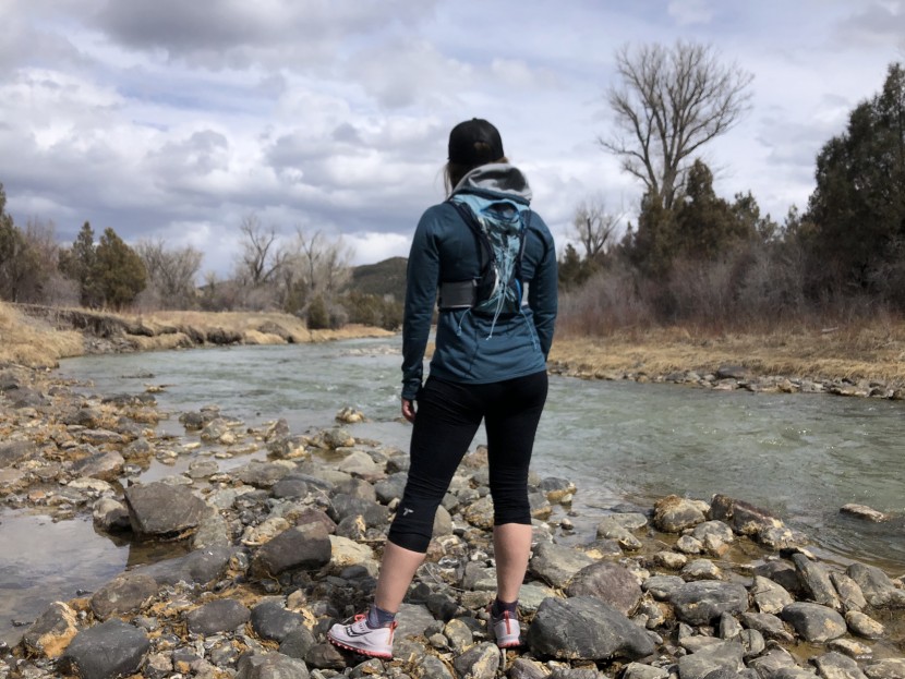 mountain hardwear type 2 fun 3/4 zip hoody for women - it features a very long torso with arm lengths suitable for the...