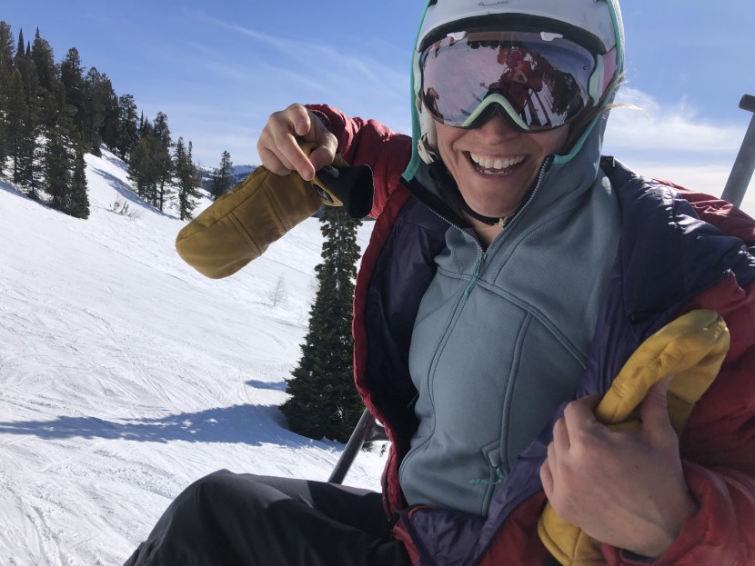 arc'teryx fortrez hoody for women - this jacket layers really well under other layers.