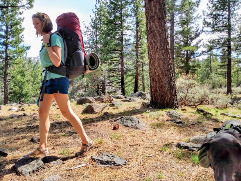 keen rose - wearing a fully loaded pack makes this model feel unstable.