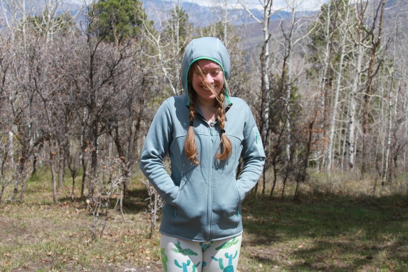 arc'teryx fortrez hoody for women - claire enjoys the fit and comforts of this luxurious and...