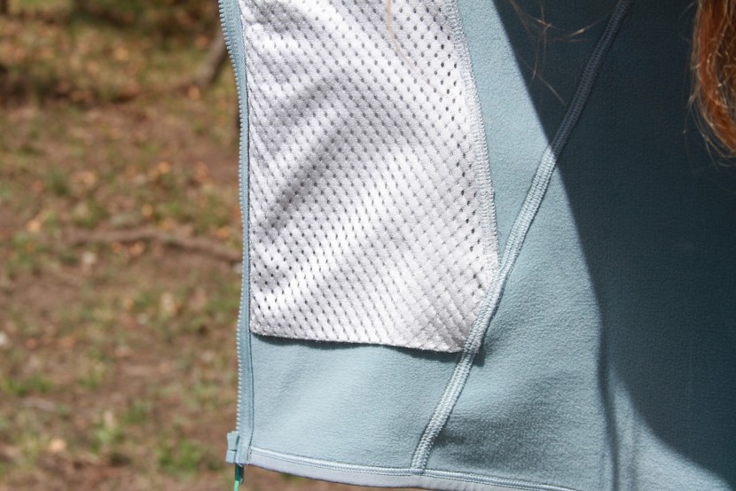 arc'teryx fortrez hoody for women - the material is continuous and doesn't offer the best breathability.