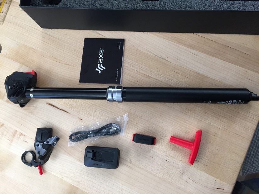 rockshox reverb axs - with no cables or hoses, the reverb axs is the easiest post to...