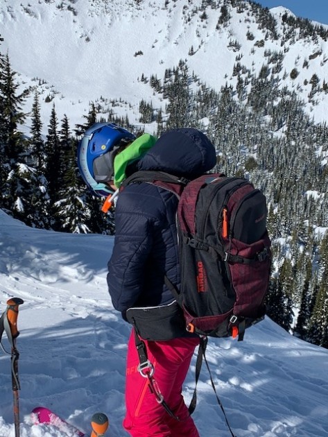 mammut pro x removable 3.0 35l for women - no other model geared toward smaller framed people can match this...