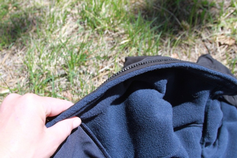 the north face denali 2 hoody for women - the fabrics are thick. it's not meant to be a running jacket. it's...