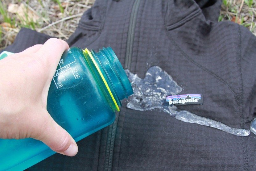 patagonia r1 full zip hoody for women - while the fabric initially wicks away water, it also absorbs...