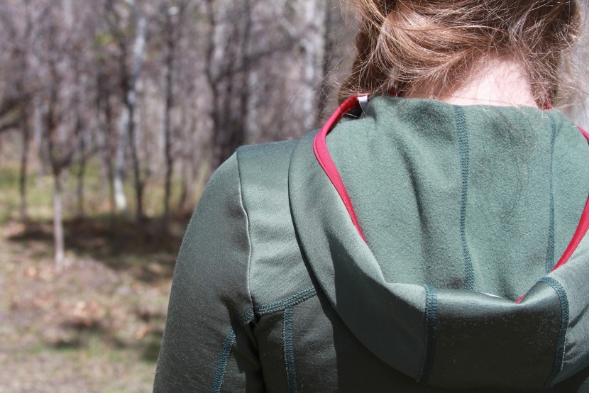 ortovox fleece hoody for women - the hood is fleece-lined and soft, offering additional warmth and...