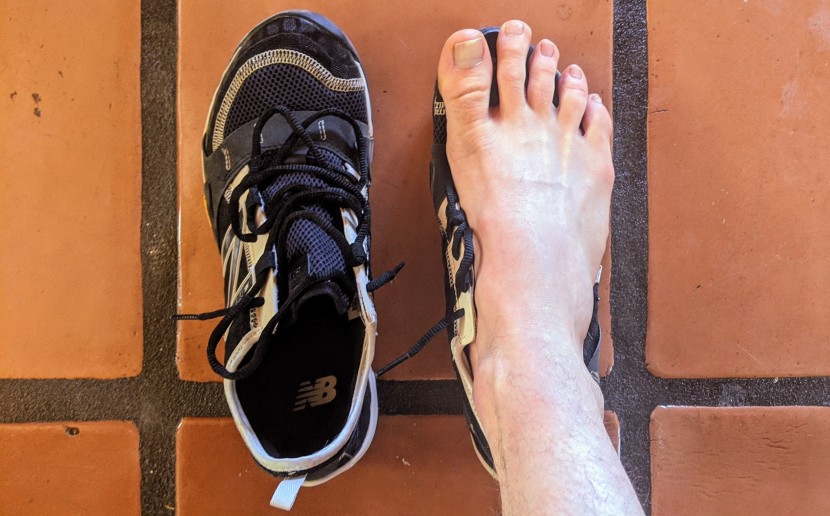 new balance minimus trail 10v1 - a more slender toe box still allows for some natural toe splay, but...