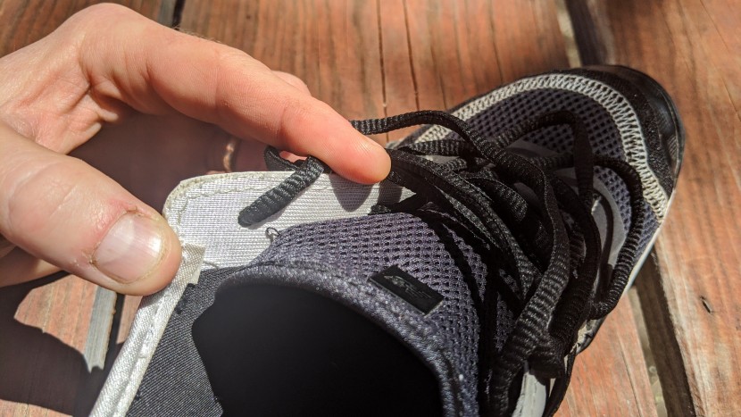 new balance minimus trail 10v1 - stitching the tongue into the sidewalls is a thoughtful addition...