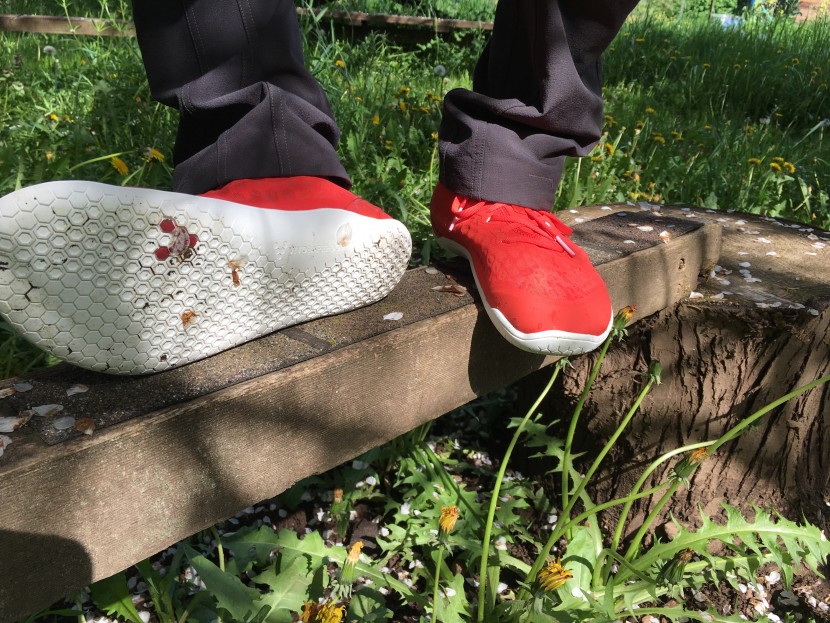 vivobarefoot stealth iii for women - the honeycomb pattern provided good traction for casual use and...