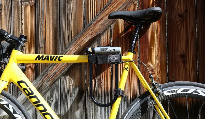 bike lock - the huldit bike lock holder fits all models of u-locks and can make...