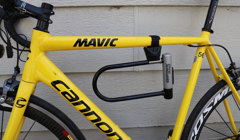 bike lock - the kryptonite kryptolok standard frame mount functions, but it's...