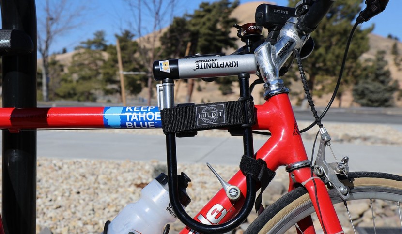 bike lock - an aftermarket mount offers a workable solution for mounting u-locks...