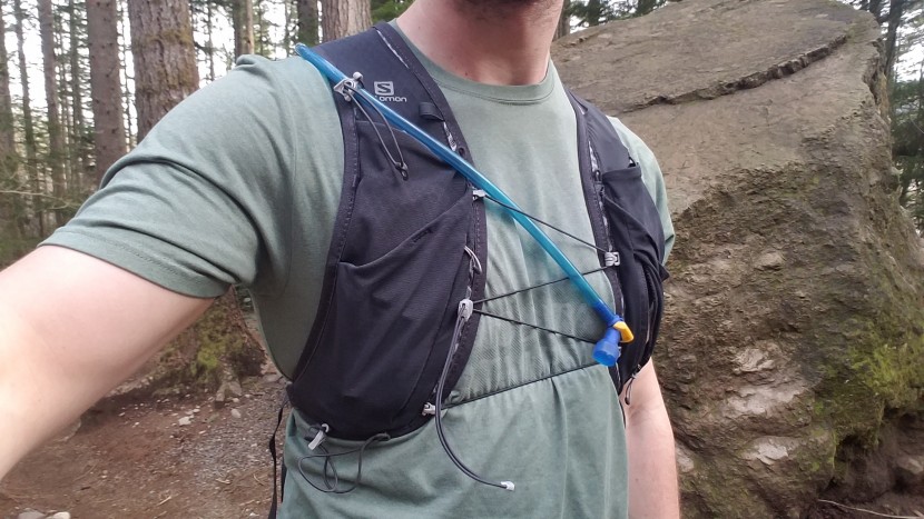 salomon xa 25 - the snug-fitting suspension is a little less breathable than other...