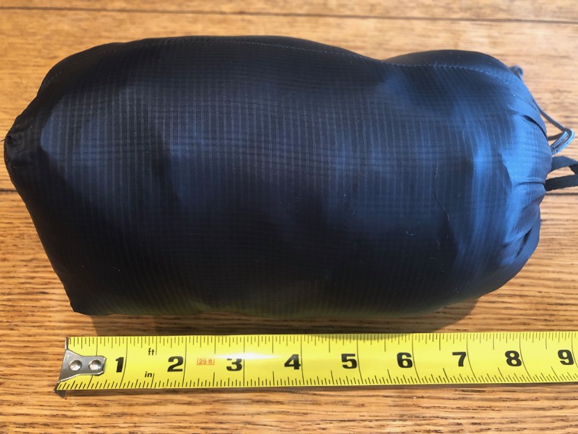 arc'teryx nuclei fl for women - only about 8-inches long. just a little shorter than your...