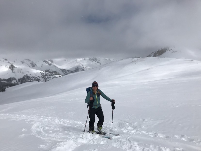 arc'teryx nuclei fl for women - we tried wearing this jacket on a spring backcountry ski, but the...