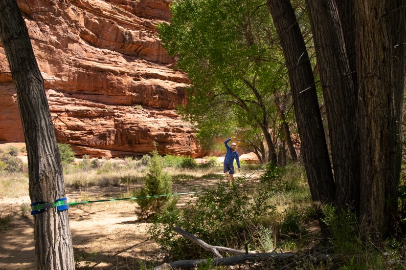 slackline industries aggro line - though aimed at the advanced walker, the aggro line is a decent...