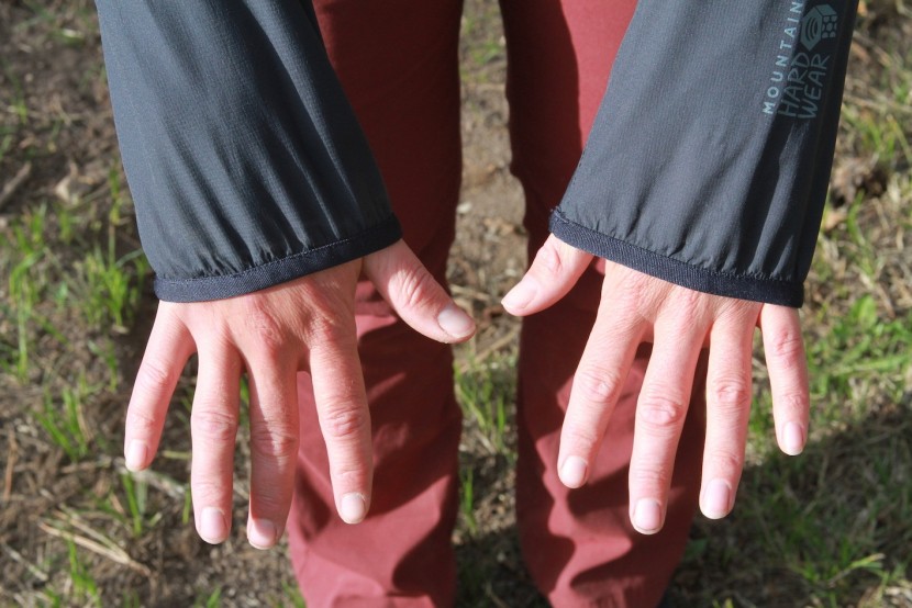 mountain hardwear kor cirrus hybrid hoody for women - there's plenty of length and room through the arms. layer it with...