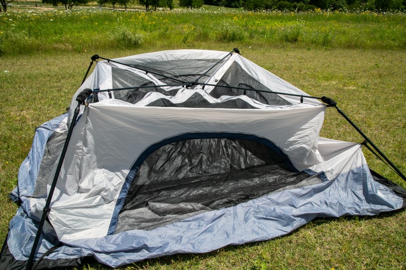 caddis rapid 6 - intermediary stage of setting up the rapid 6, just after you've...