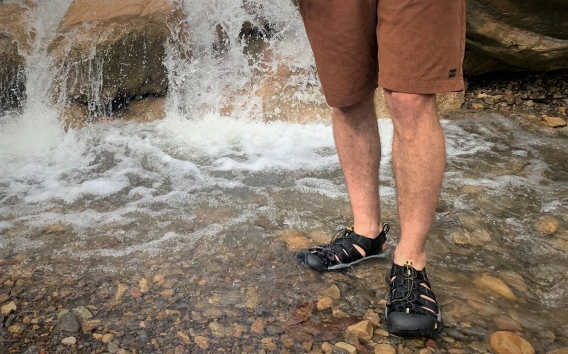 the right sandals make creek hopping safer and more comfortable.
