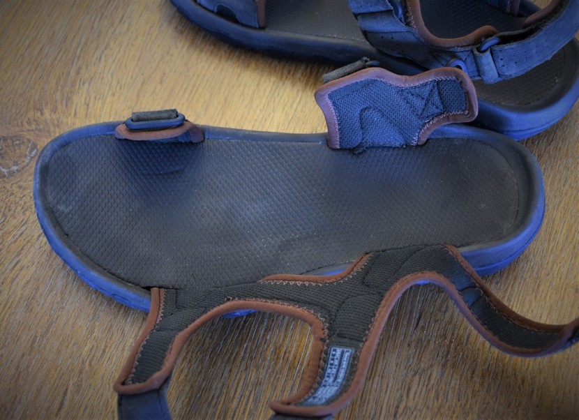 the teva katavi 2's plush footbed material, subtle contouring, and...