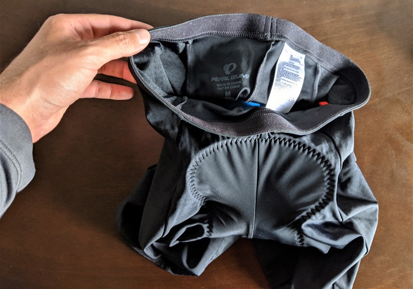 pearl izumi quest - the waistband could use a little more work, but it's not a...