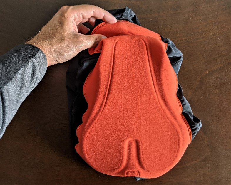 giordana fr-c pro - big and dense though it is, the fr-c's chamois doesn't hold too much...