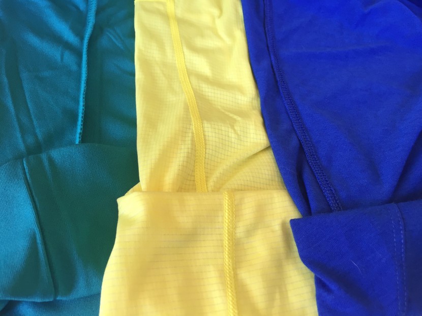 from left to right, these are examples of plain, flatlock, and...