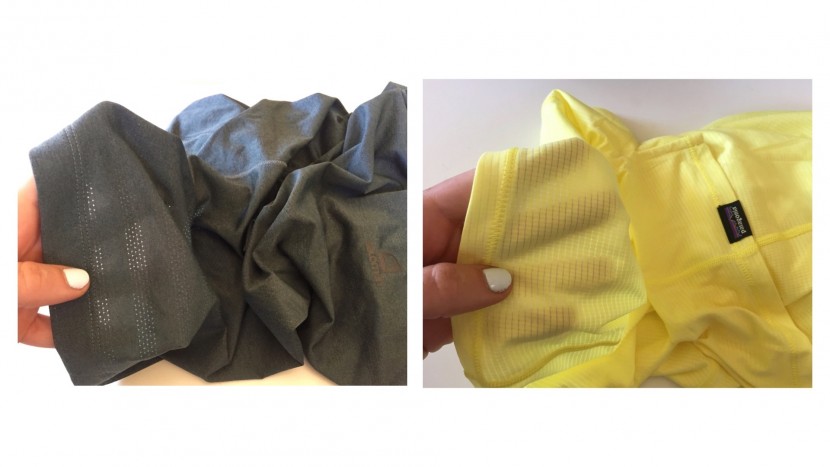 running shirt womens - even though they are both polyester, the salomon xa tee and the...