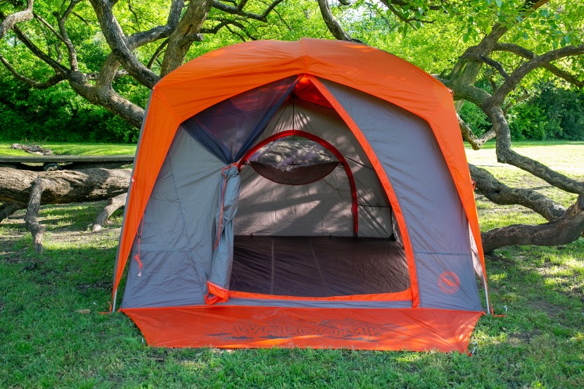 big agnes big house 6 - the doors are storm proof on the big house because the fly doesn't...