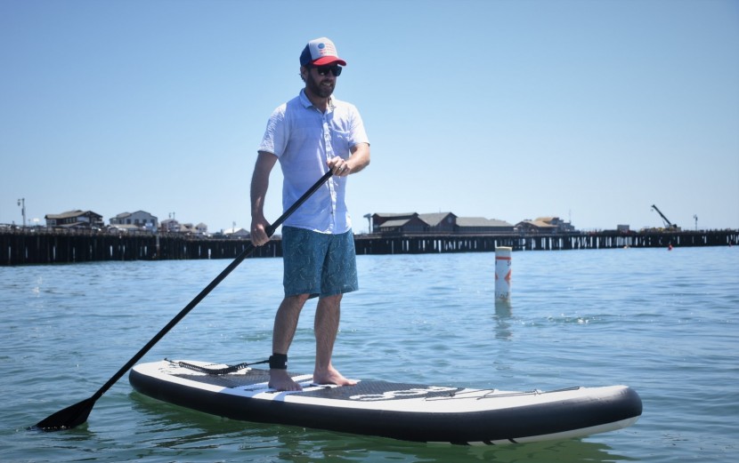 roc 10' explorer - this board is stable in calm water with its shorter length, generous...