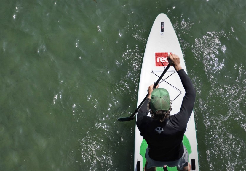 paddle board - the voyager from red paddle co is one of the fastest boards we tested.