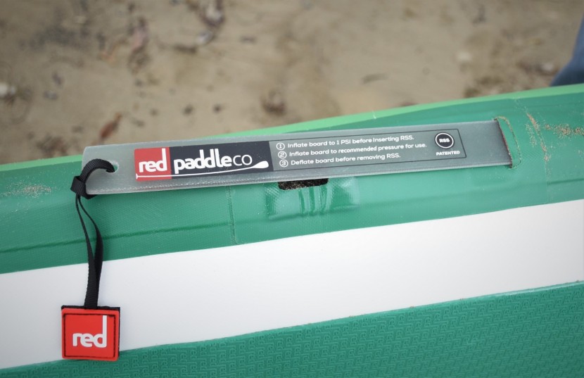 the rss stiffening system places a stiffening strip inside a sleeve...