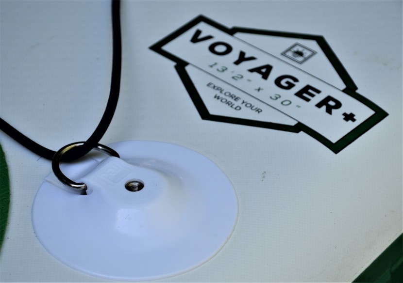 red paddle co voyager+ msl - there are several built-in m8 screw mounts that can be adapted to...