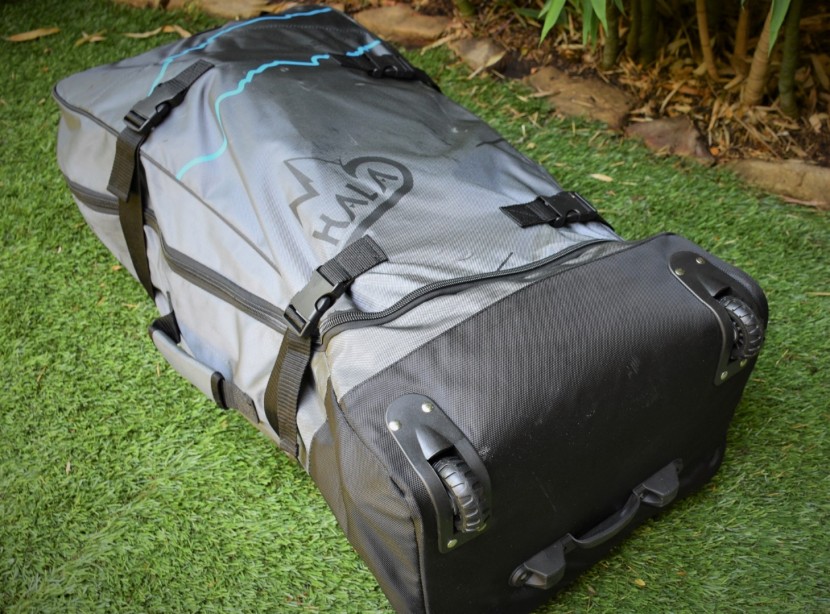 the comfortable carry bag has backpack straps, grab handles, and...