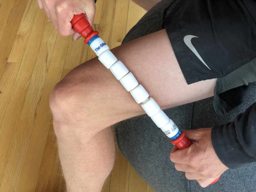 muscle roller stick - the stick feels the best of all the options to roll over your bare...