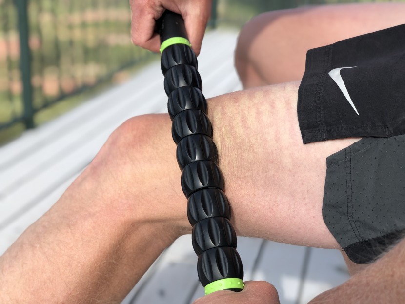 muscle roller stick - the idson has large beads with deep grooves, and while it is...