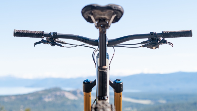 the cockpit is dialed. the bike yoke revive is one of the best...