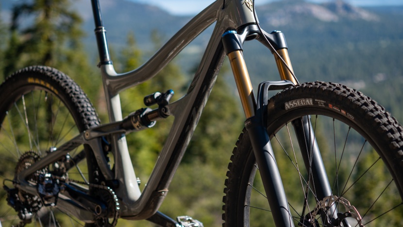 our test bike came with the upgraded fox factory suspension which...