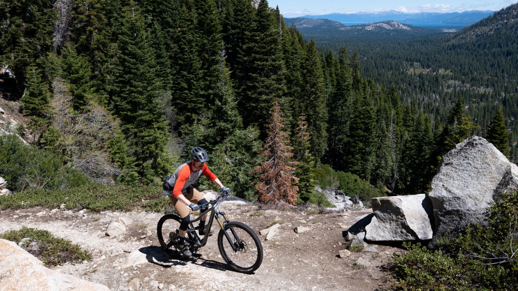 ibis ripmo v2 xt - the ripmo climbs very well, especially considering how hard it rips...